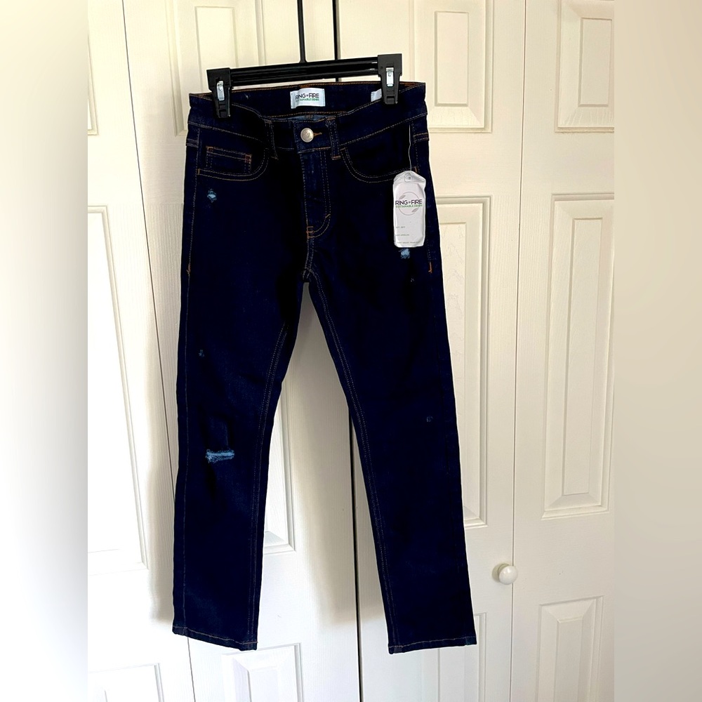 NWT Ring of Fire sustainable denim skinny jeans size 10